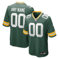 Green Bay Packers Nike Green Custom Jersey