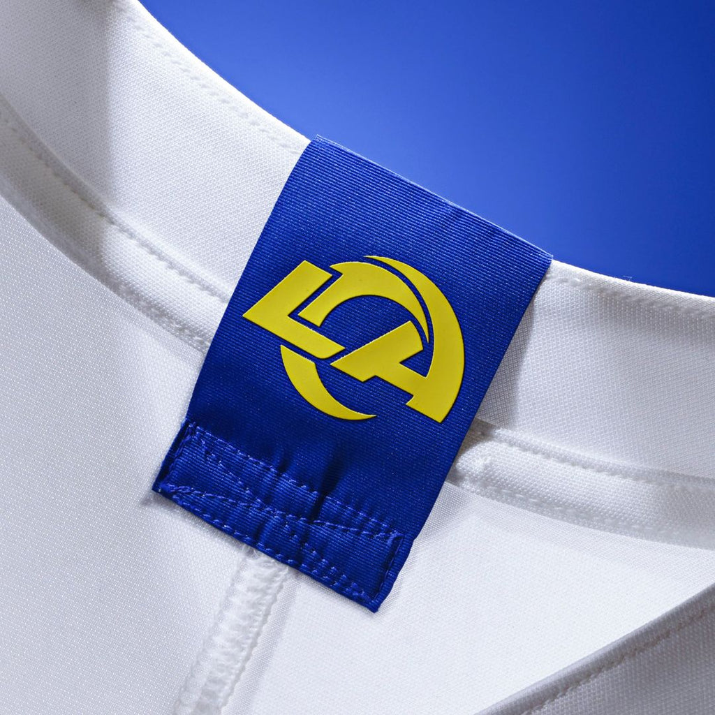 Los Angeles Rams Puka Nacua Nike White Vapor FUSE Stitched Limited Jersey