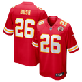 Kansas City Chiefs Deon Bush Nike Red Game Jersey
