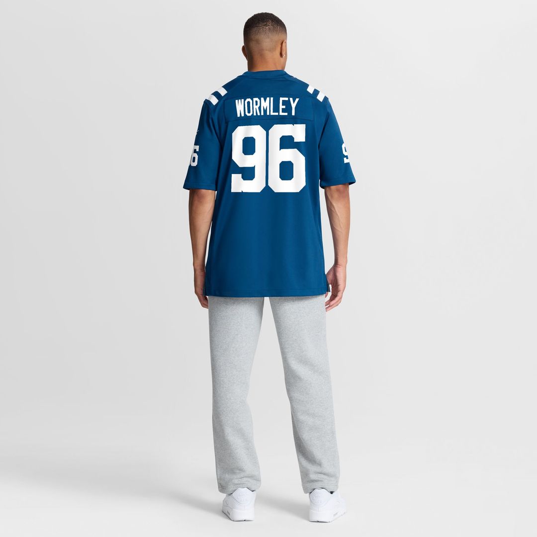 Indianapolis Colts Chris Wormley Nike Royal Game Jersey