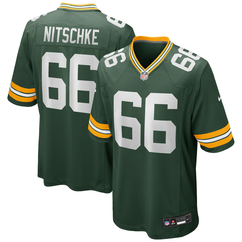 Green Bay Packers Ray Nitschke Nike Green Retired Player Game Jersey