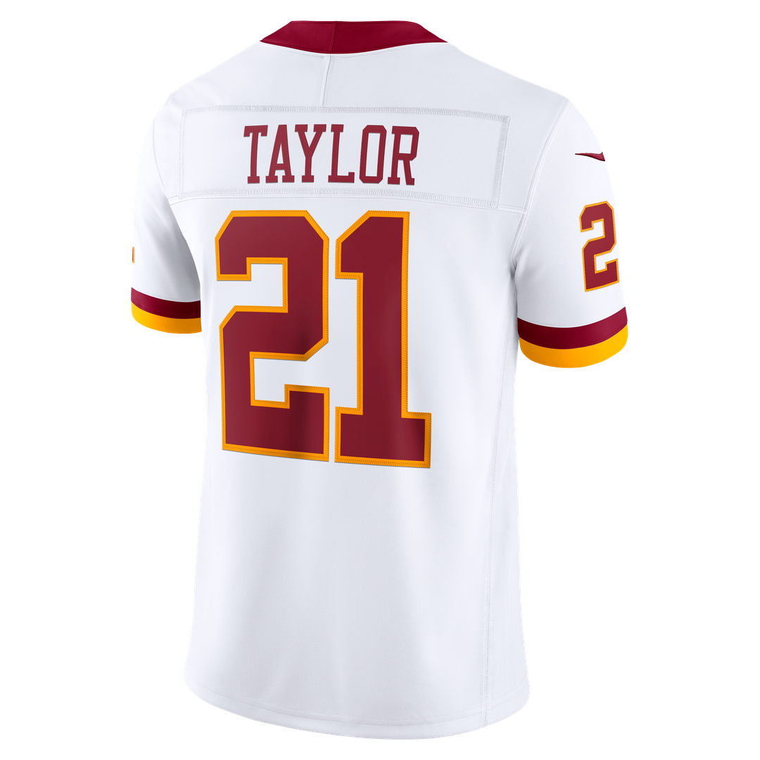 Washington Commanders Sean Taylor Nike White Vapor FUSE Stitched Retired Limited Jersey