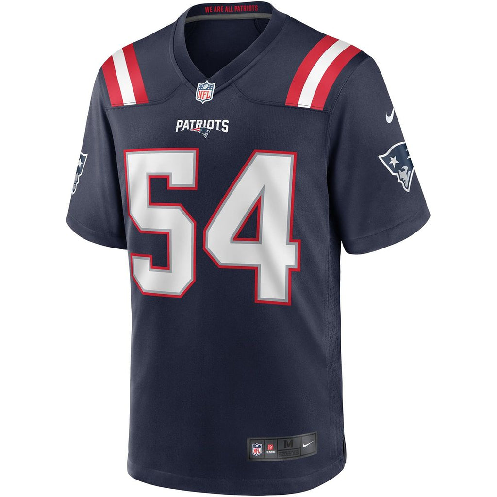 New England Patriots Tedy Bruschi Nike Navy Retired Player Game Jersey