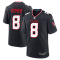 Houston Texans Cade Stover Nike Navy Game Jersey