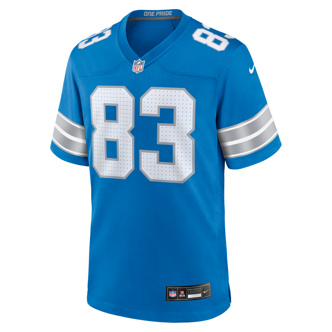 Detroit Lions Tyler Conklin Nike Blue Game Jersey