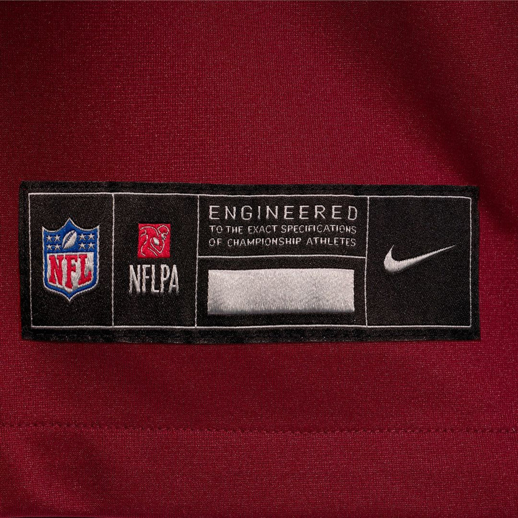 Washington Commanders Deatrich Wise Jr. Nike Burgundy Game Jersey