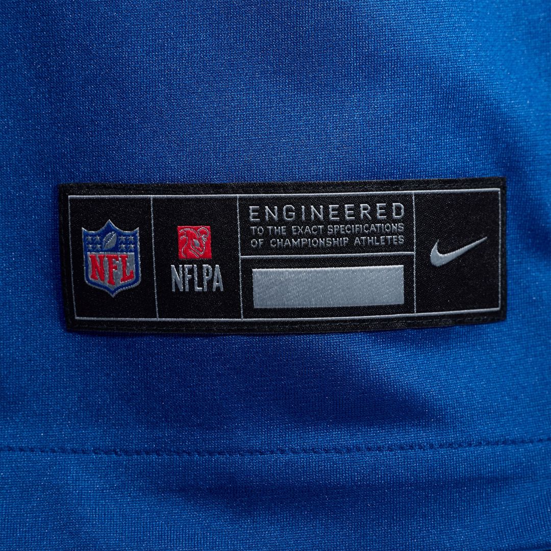 Indianapolis Colts Tyler Warren Nike Royal Alternate Game Jersey