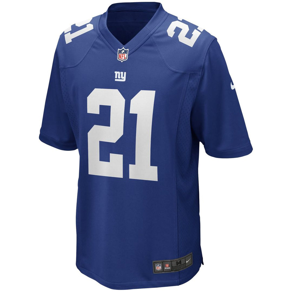 New York Giants Tiki Barber Nike Royal Retired Player Game Jersey