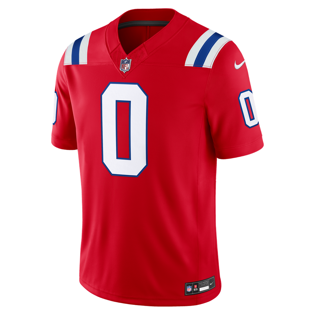 New England Patriots Christian Gonzalez Nike Navy Team Vapor FUSE Stitched Limited Jersey