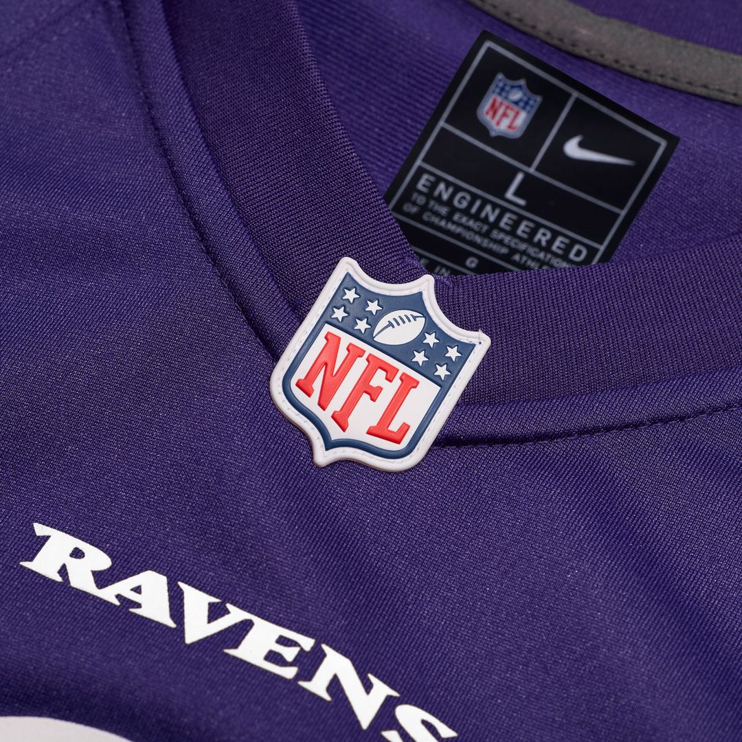 Baltimore Ravens Steve McNair Nike Purple Retired Player Game Jersey