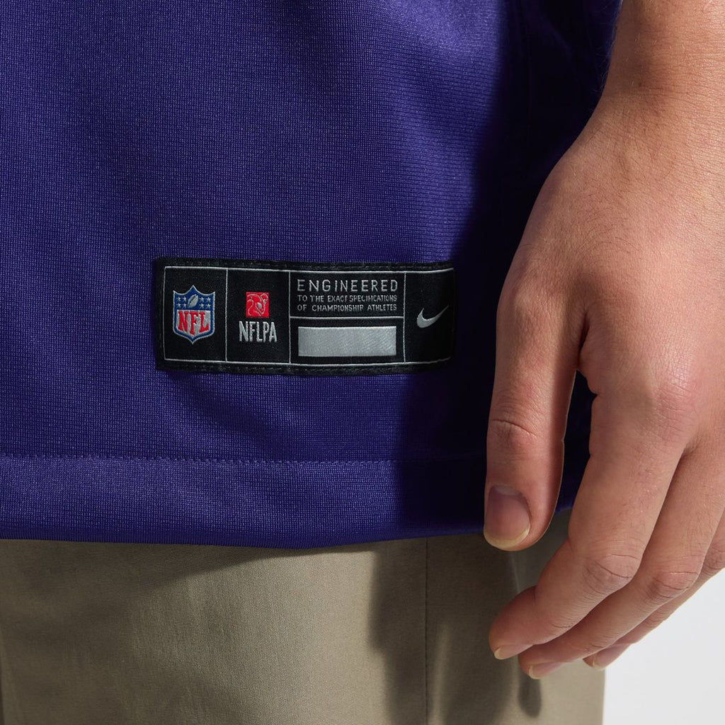 Baltimore Ravens Roquan Smith Nike Purple Game Jersey