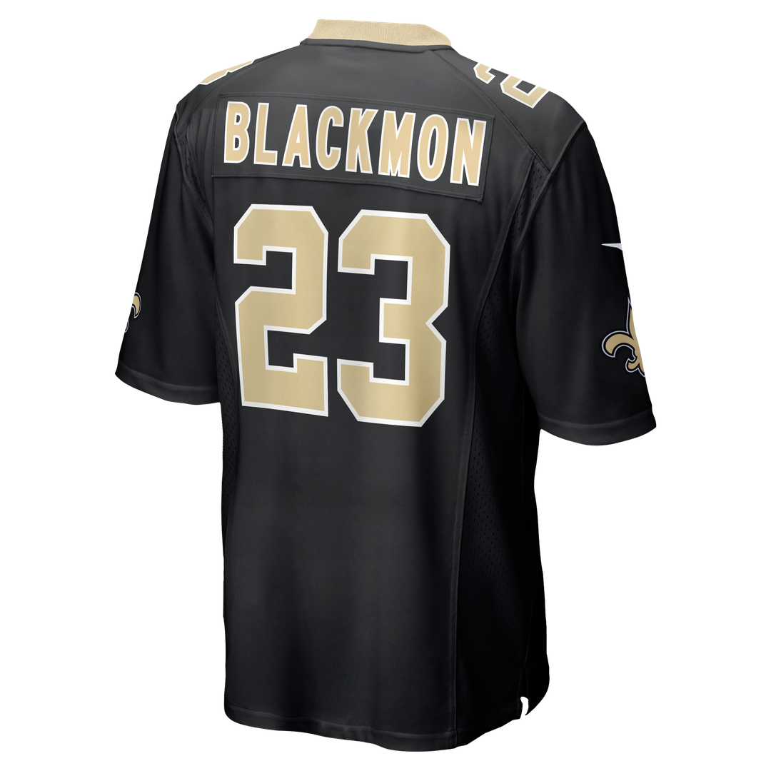 New Orleans Saints Julian Blackmon Nike Black Game Jersey