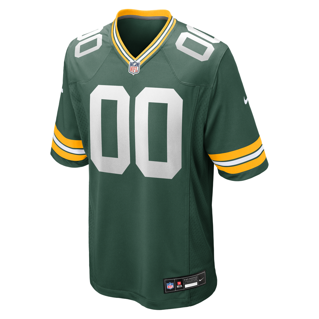 Green Bay Packers Nike Green Custom Jersey