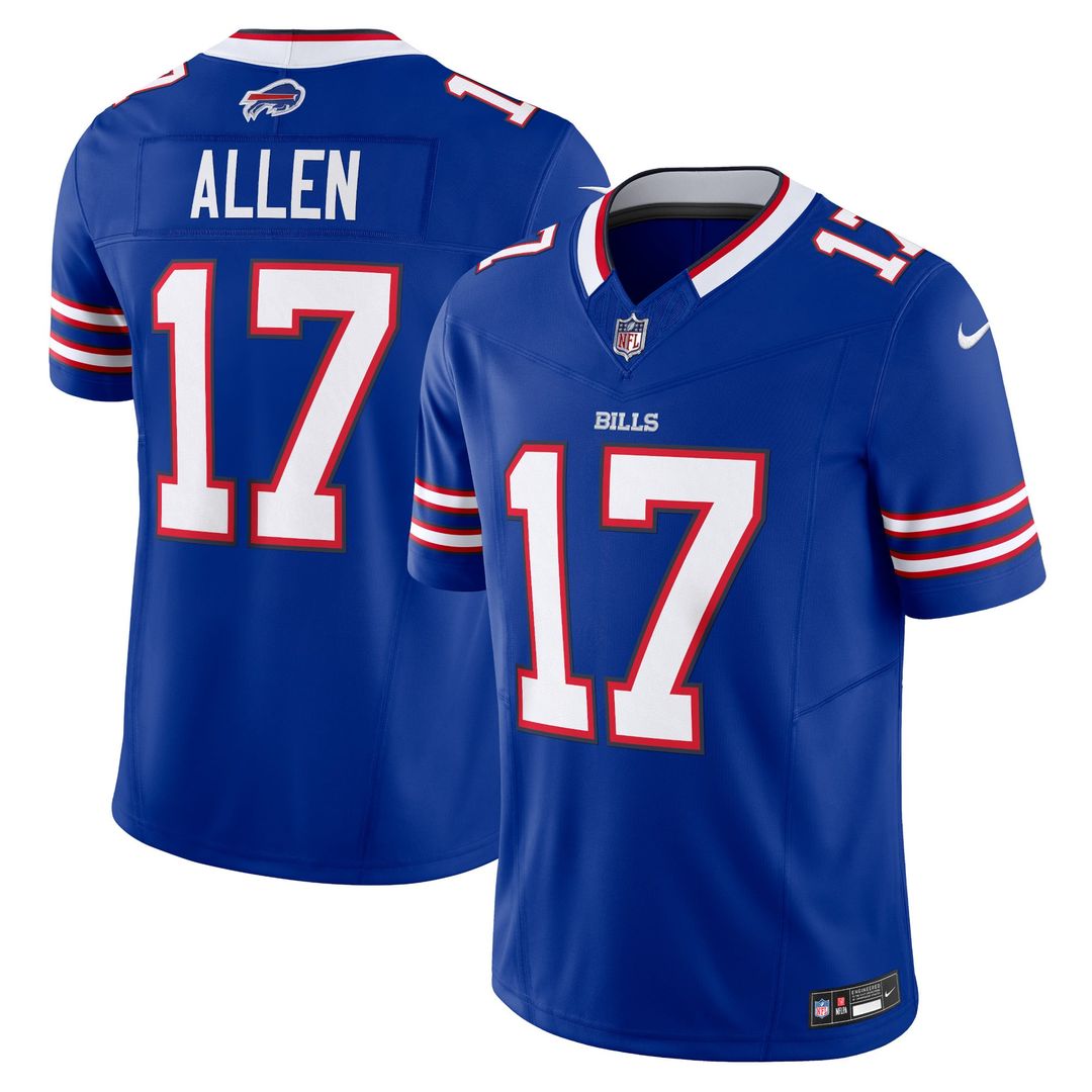 Buffalo Bills Josh Allen Nike Royal Vapor FUSE Limited Jersey