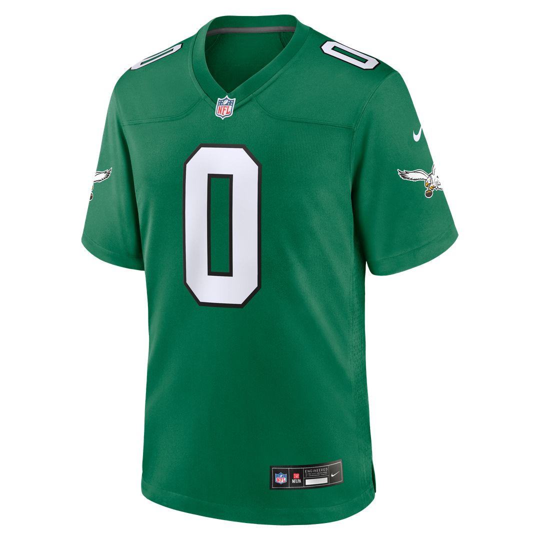Philadelphia Eagles Marquise Brown Nike Midnight Green Game Jersey