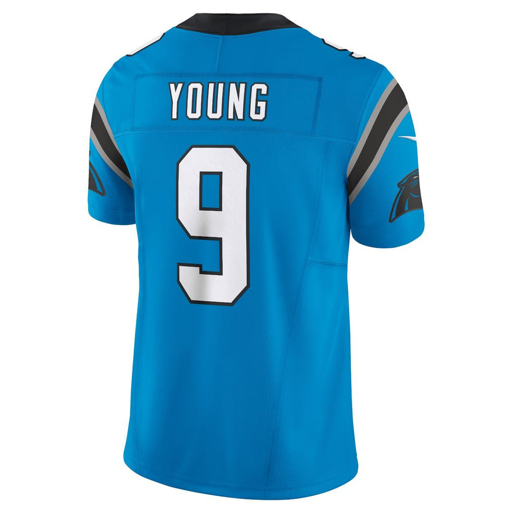 Carolina Panthers Bryce Young Nike Blue Vapor FUSE Limited Jersey