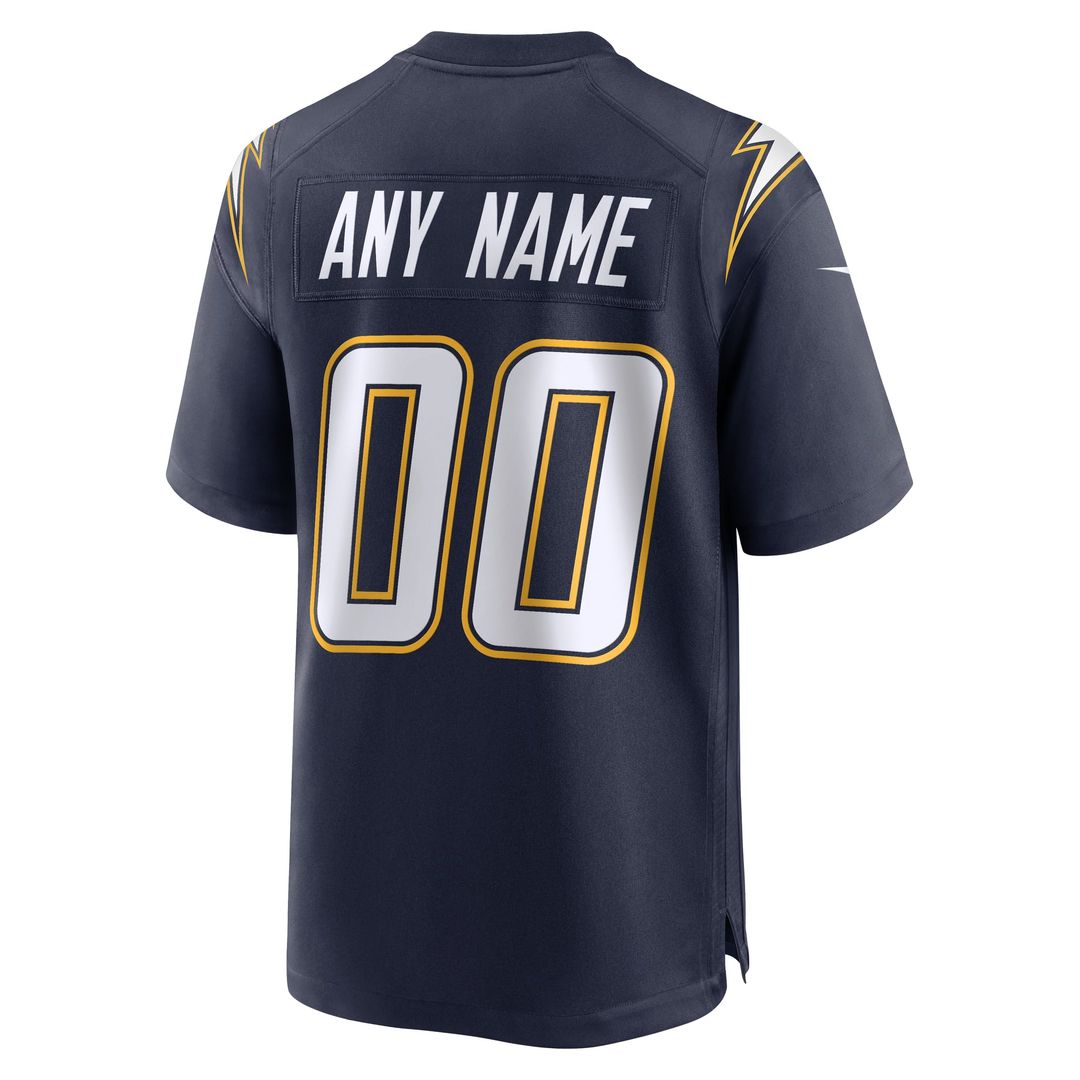 Los Angeles Chargers Nike Powder Blue Custom Jersey