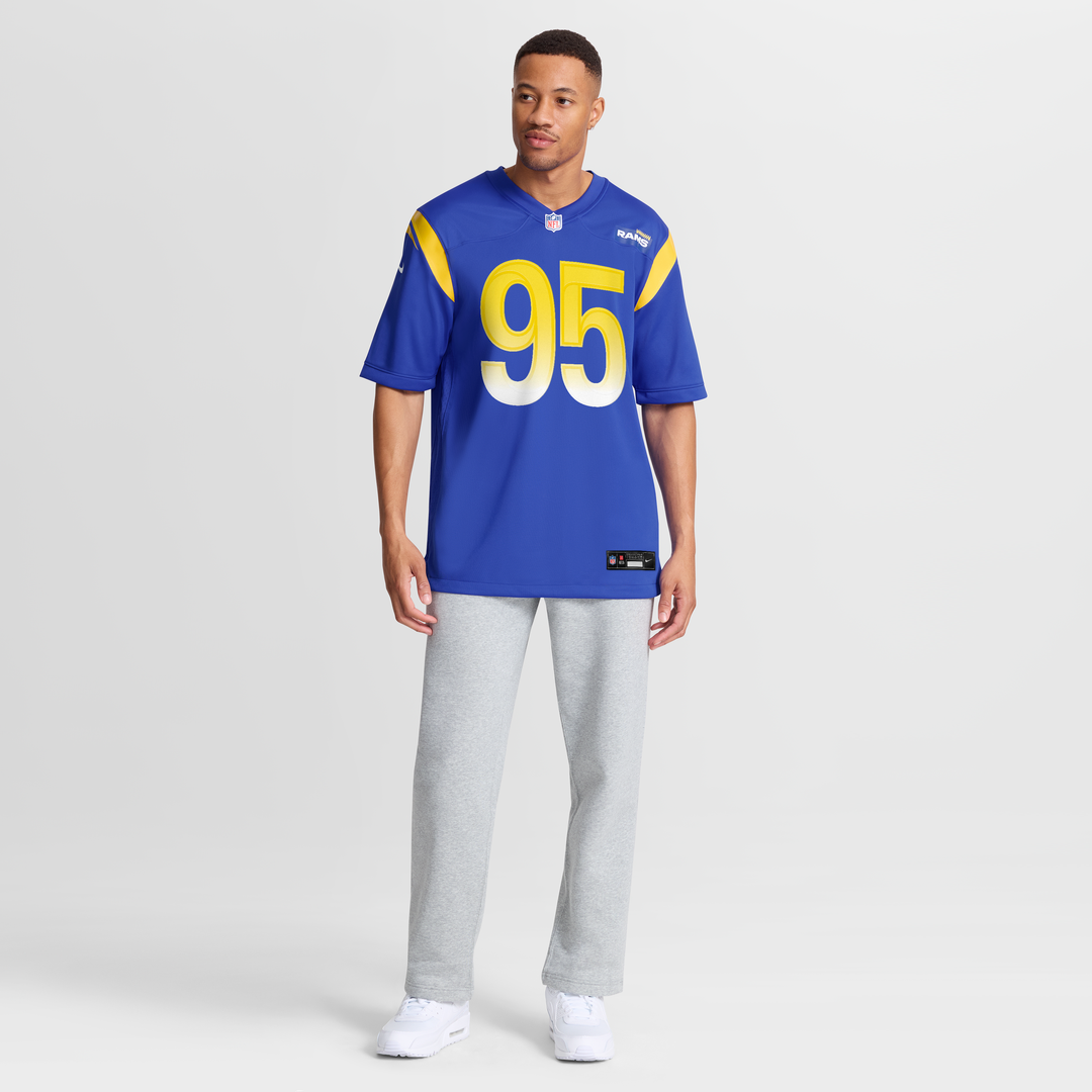 Los Angeles Rams Poona Ford Nike Royal Game Jersey