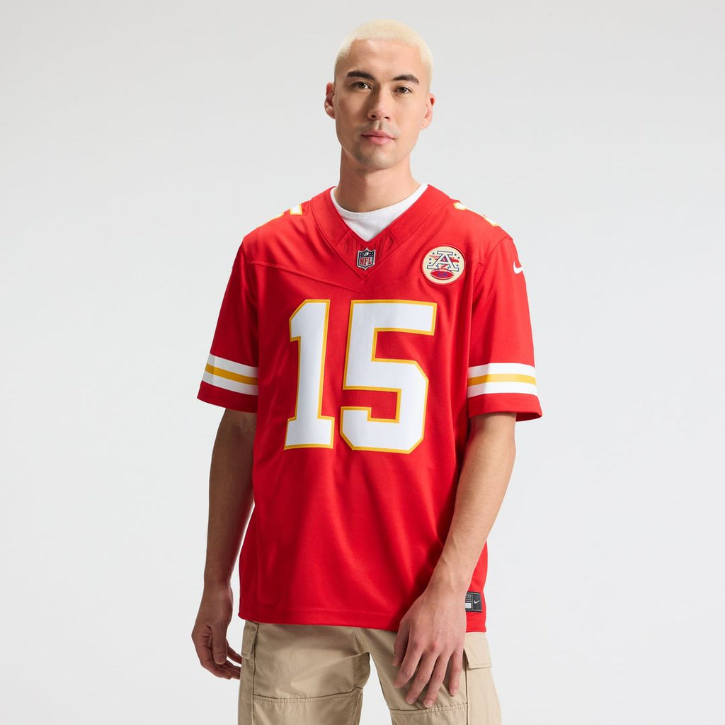 Kansas City Chiefs Patrick Mahomes Nike White Vapor FUSE Stitched Limited Jersey