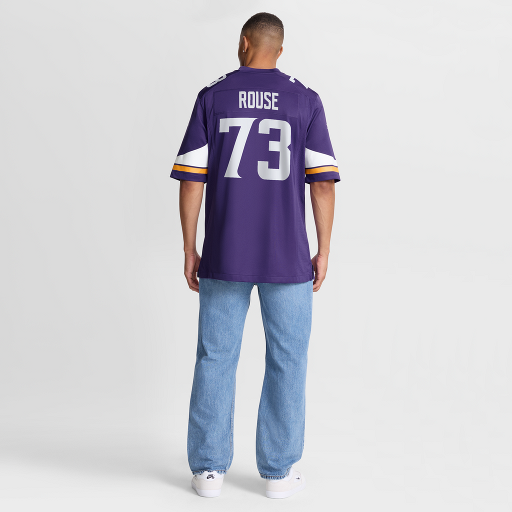 Minnesota Vikings Walter Rouse Nike Purple Game Jersey