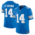 Detroit Lions Amon - Ra St. Brown Nike Blue Vapor FUSE Limited Jersey