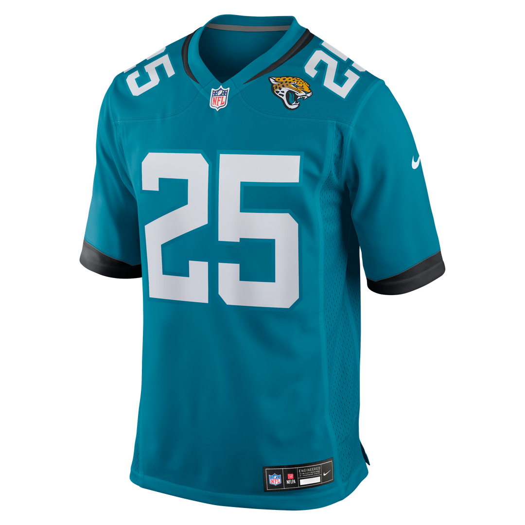 Jacksonville Jaguars Rayuan Lane III Nike Teal Game Jersey