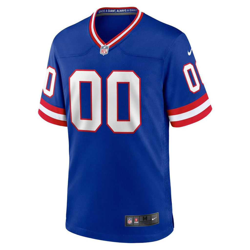 New York Giants Nike Royal Classic Custom Jersey