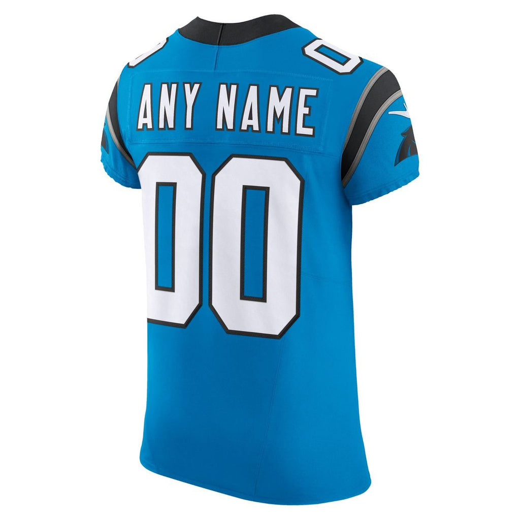 Carolina Panthers Nike Blue Vapor FUSE Elite Custom Jersey