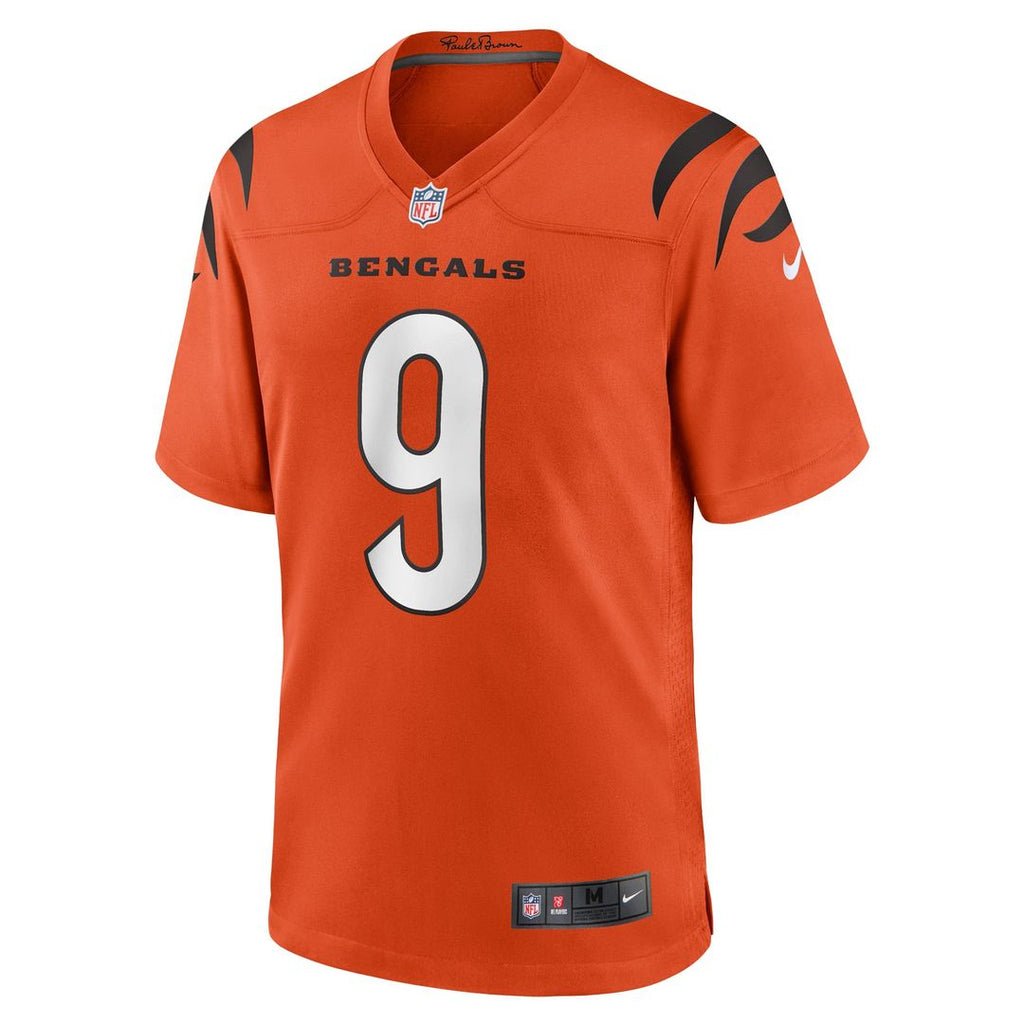Cincinnati Bengals Joe Burrow Nike Black Game Jersey