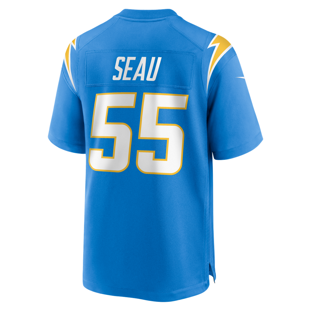 Los Angeles Chargers Junior Seau Nike Powder Blue Retired Player Game Jersey