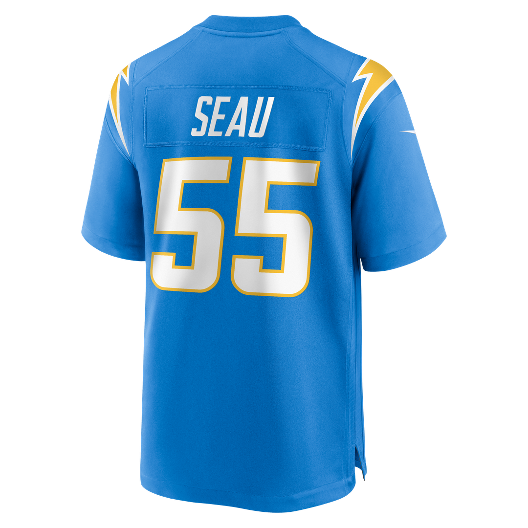 Los Angeles Chargers Junior Seau Nike Powder Blue Retired Player Game Jersey
