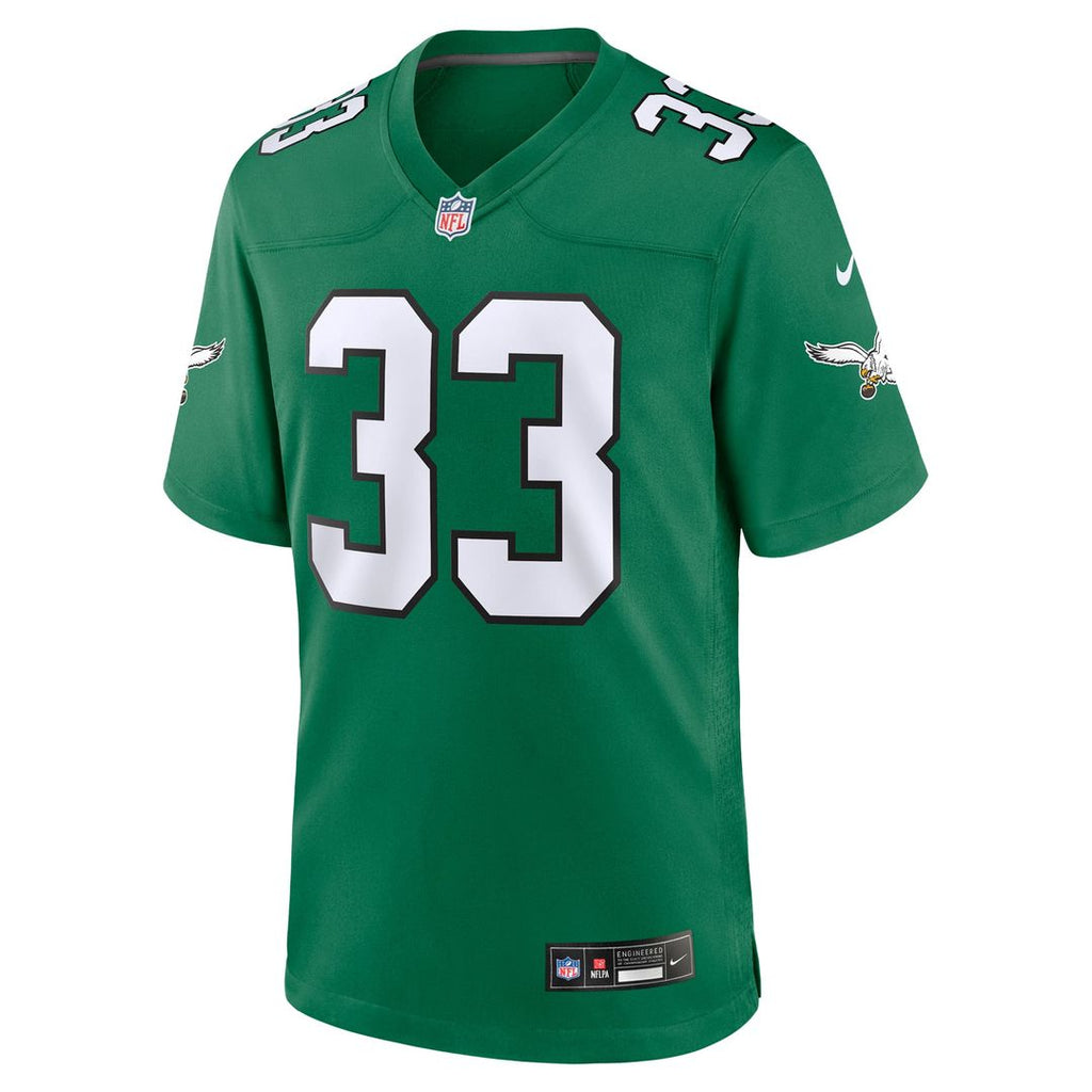 Philadelphia Eagles Cooper DeJean Nike Midnight Green Game Jersey