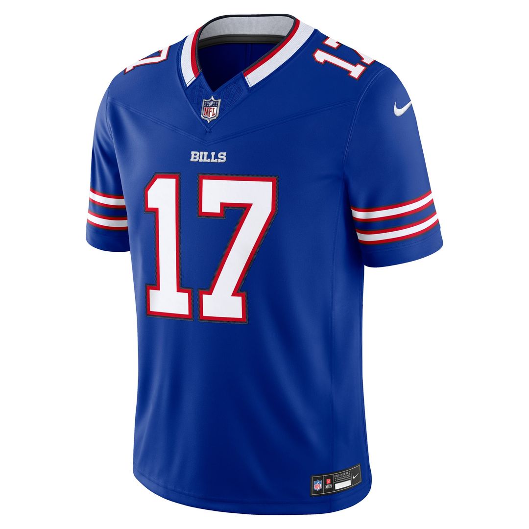 Buffalo Bills Josh Allen Nike Royal Team Vapor FUSE Stitched Limited Jersey