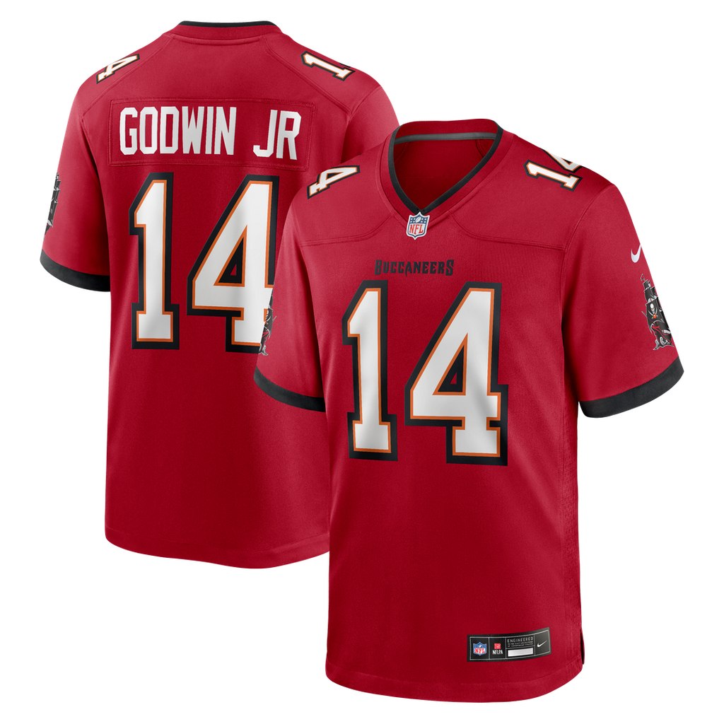 Tampa Bay Buccaneers Chris Godwin Jr. Nike Red Game Jersey