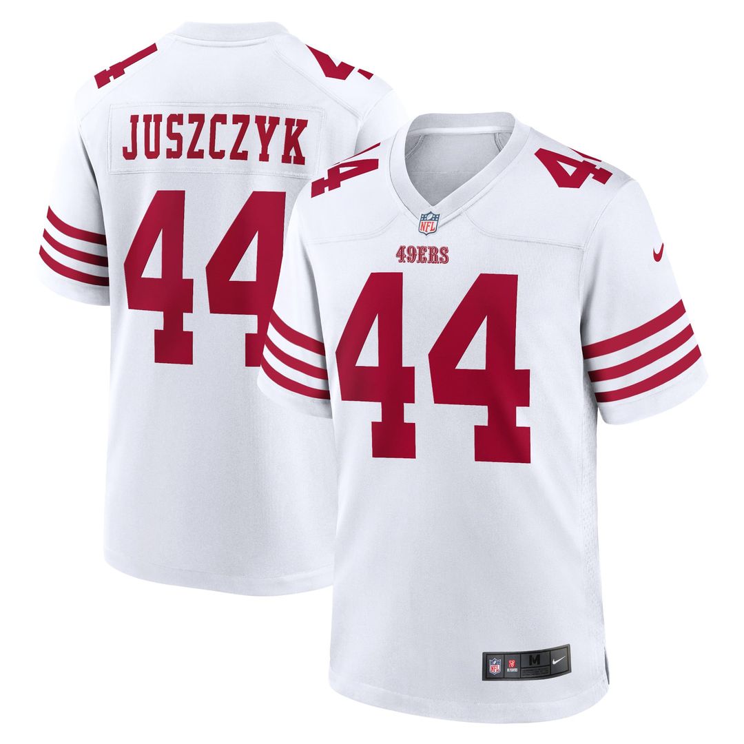 San Francisco 49ers Kyle Juszczyk Nike White Game Jersey