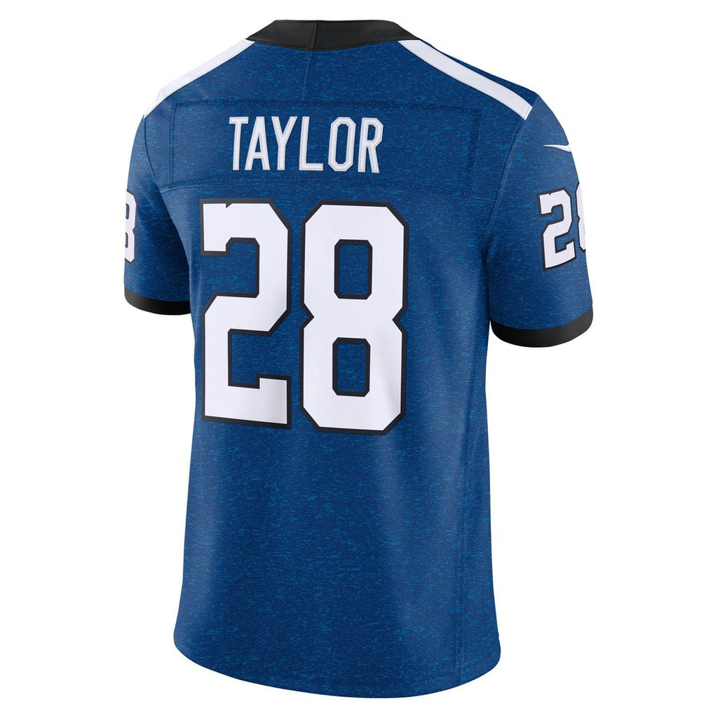 Indianapolis Colts Jonathan Taylor Nike Royal Alternate Indiana Nights Vapor FUSE Stitched Limited Jersey