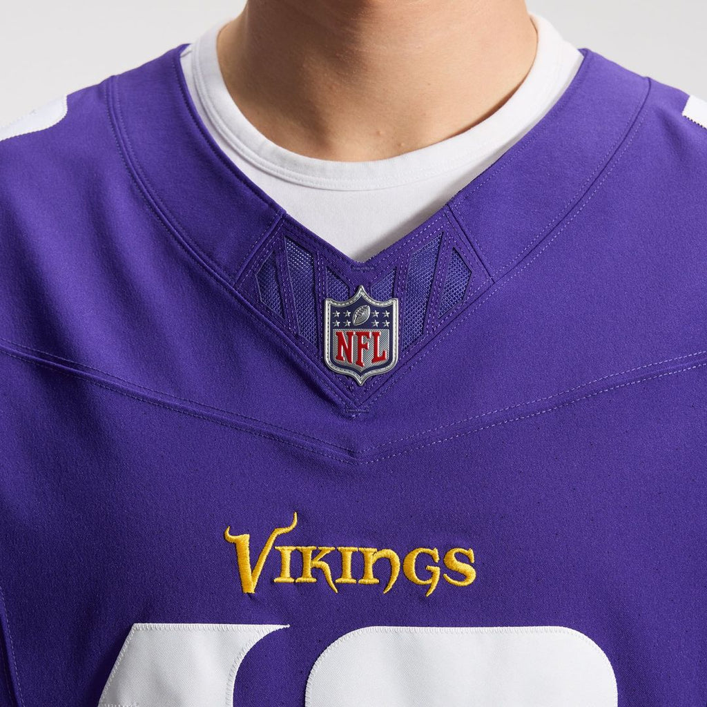 Minnesota Vikings Justin Jefferson Nike Purple Team Vapor FUSE Elite Jersey