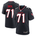 Houston Texans Braden Smith Nike Navy Game Jersey