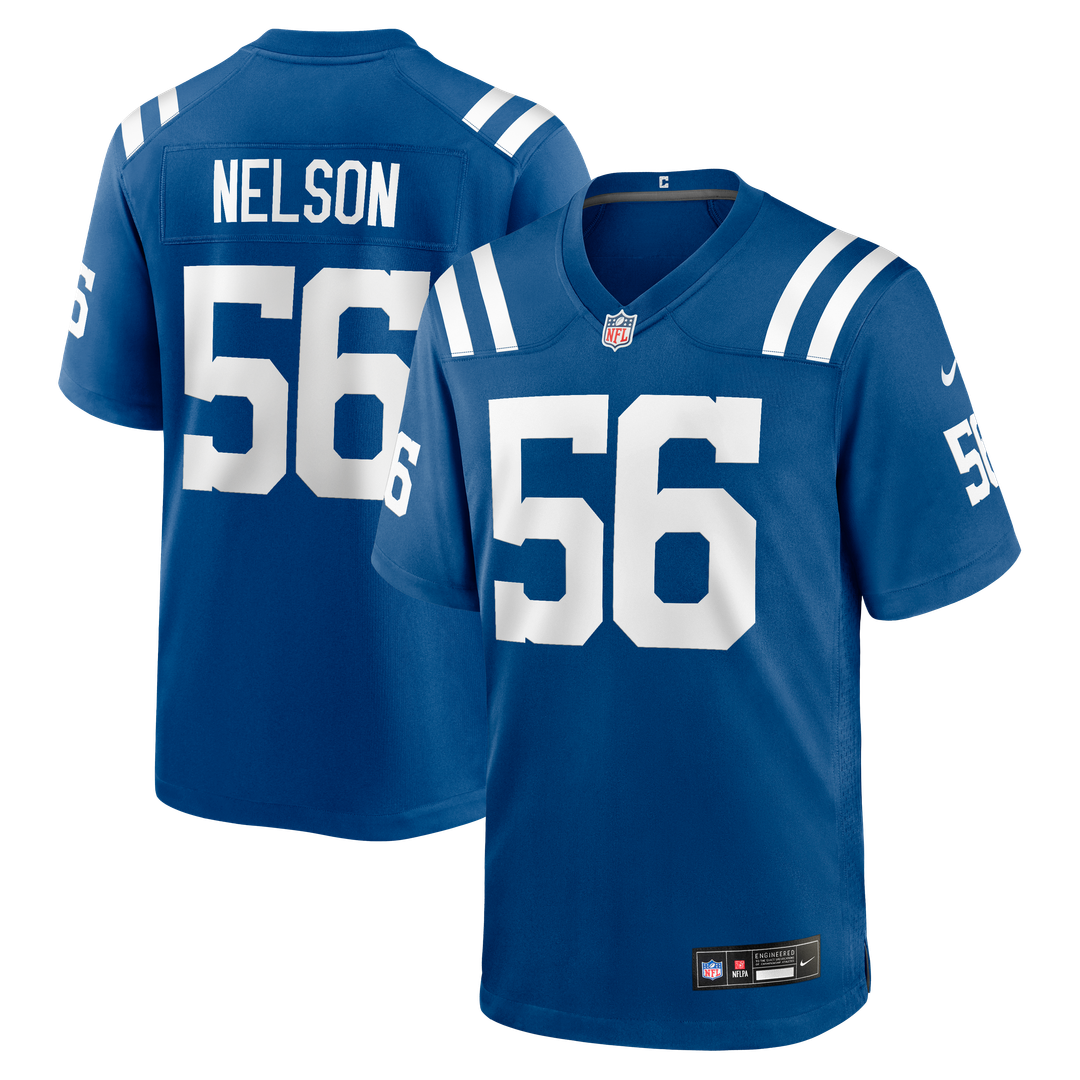 Indianapolis Colts Quenton Nelson Nike Royal Game Jersey