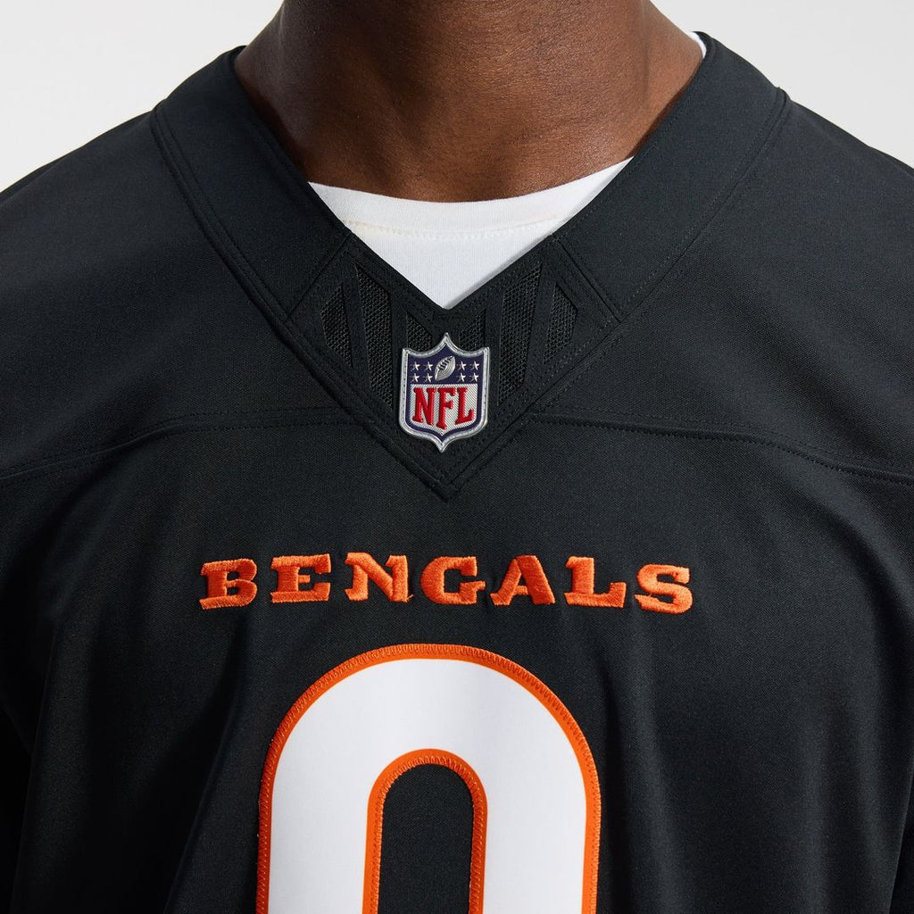 Cincinnati Bengals Joe Burrow Nike Black Team Vapor FUSE Stitched Limited Jersey