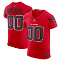 Houston Texans Nike Red Alternate Vapor FUSE Elite Custom Jersey