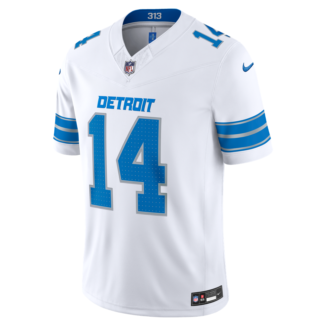 Detroit Lions Amon - Ra St. Brown Nike White Vapor FUSE Stitched Limited Jersey