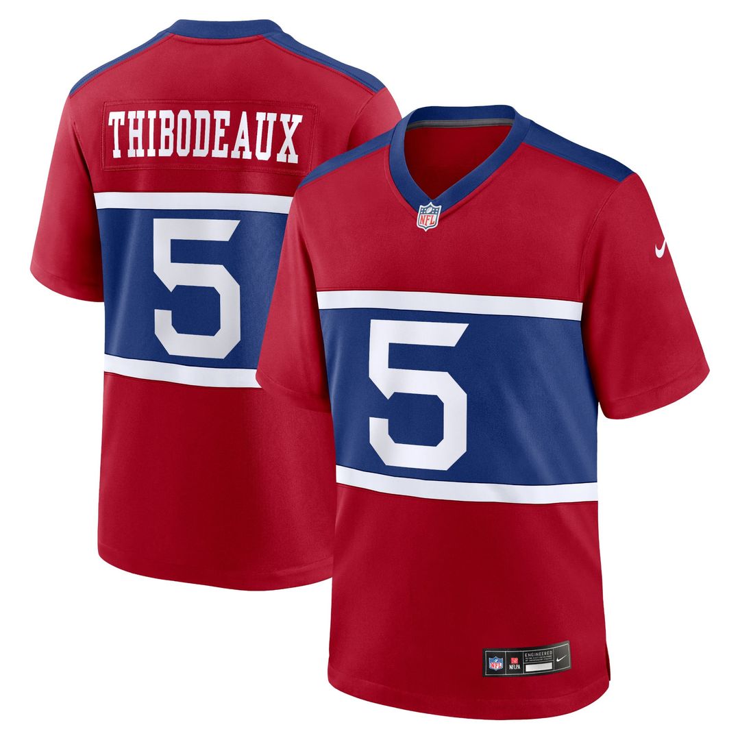 New York Giants Kayvon Thibodeaux Nike Century Red Alternate Game Jersey