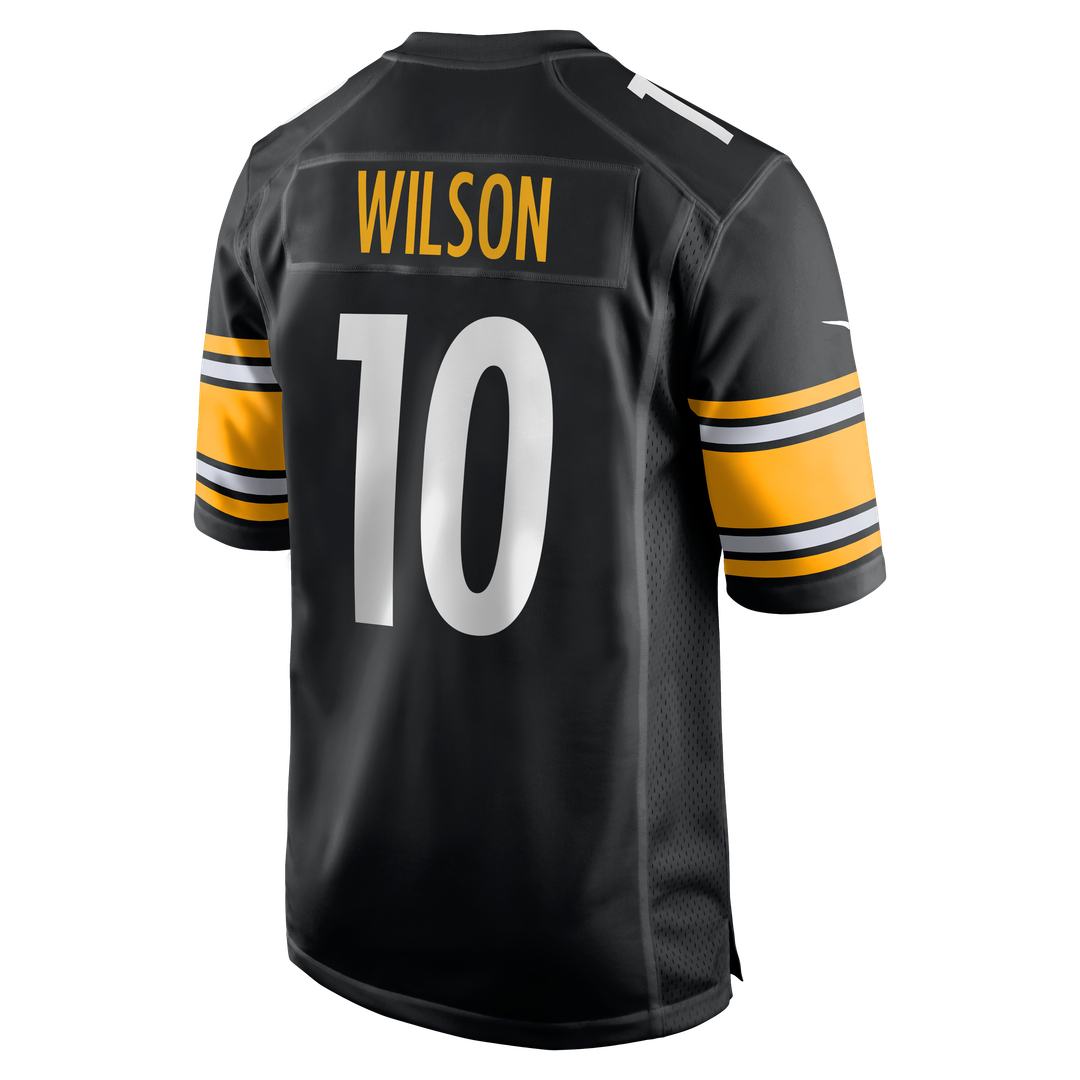 Pittsburgh Steelers Roman Wilson Nike Black Game Jersey