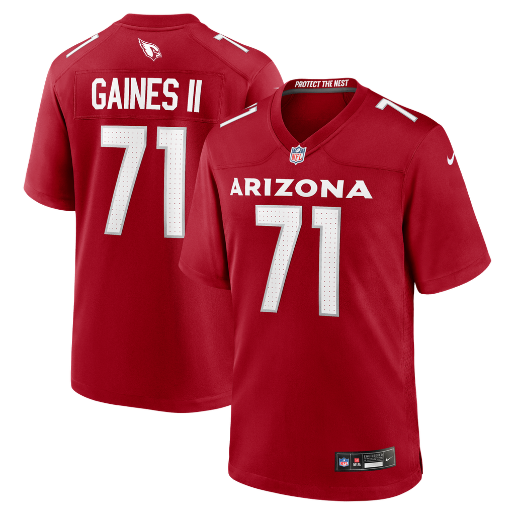 Arizona Cardinals Jon Gaines II Nike Cardinal Game Jersey