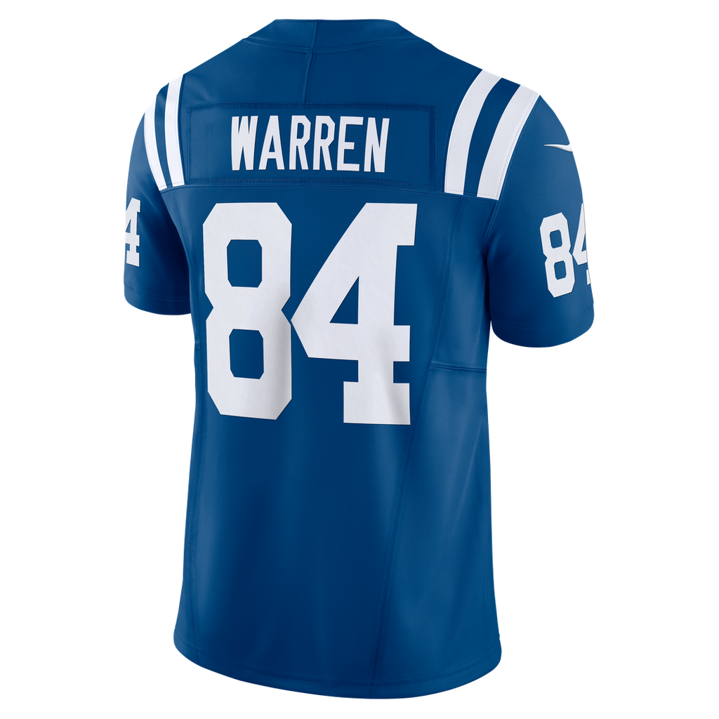 Indianapolis Colts Tyler Warren Nike Royal Team Vapor FUSE Limited Jersey