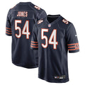 Chicago Bears Logan Jones Nike Navy Game Jersey
