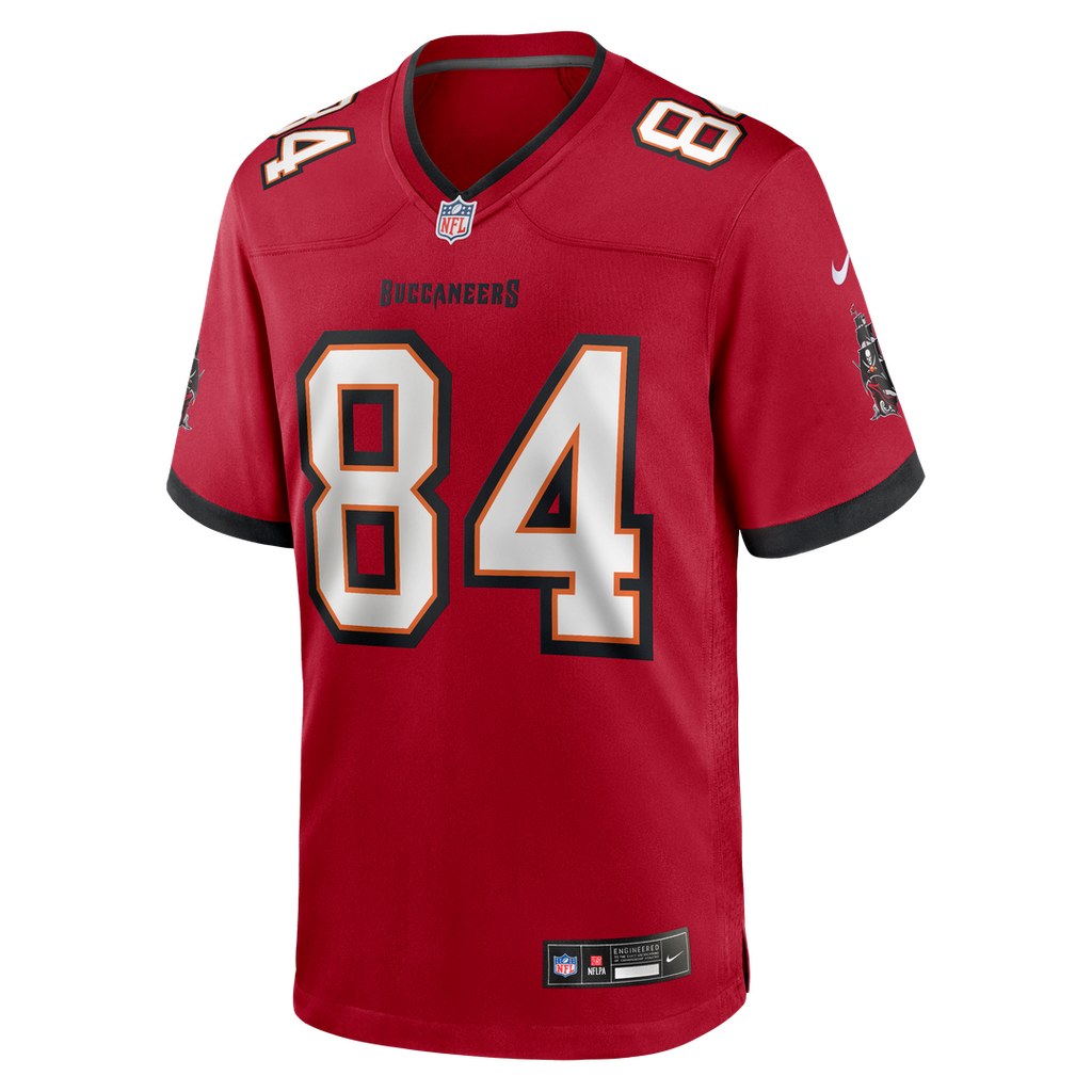 Tampa Bay Buccaneers Bauer Sharp Nike Red Game Jersey