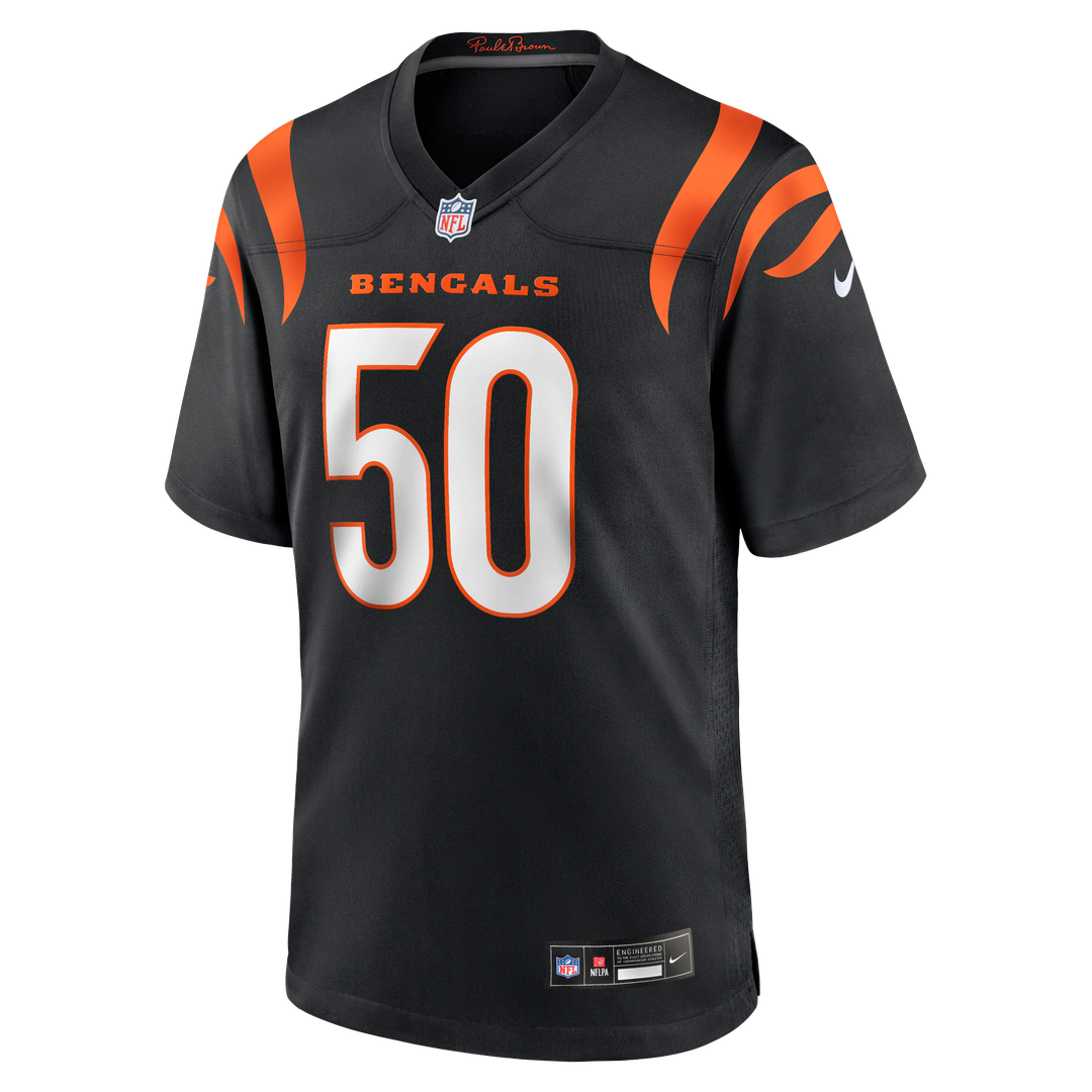 Cincinnati Bengals Shaka Heyward Nike Black Game Jersey