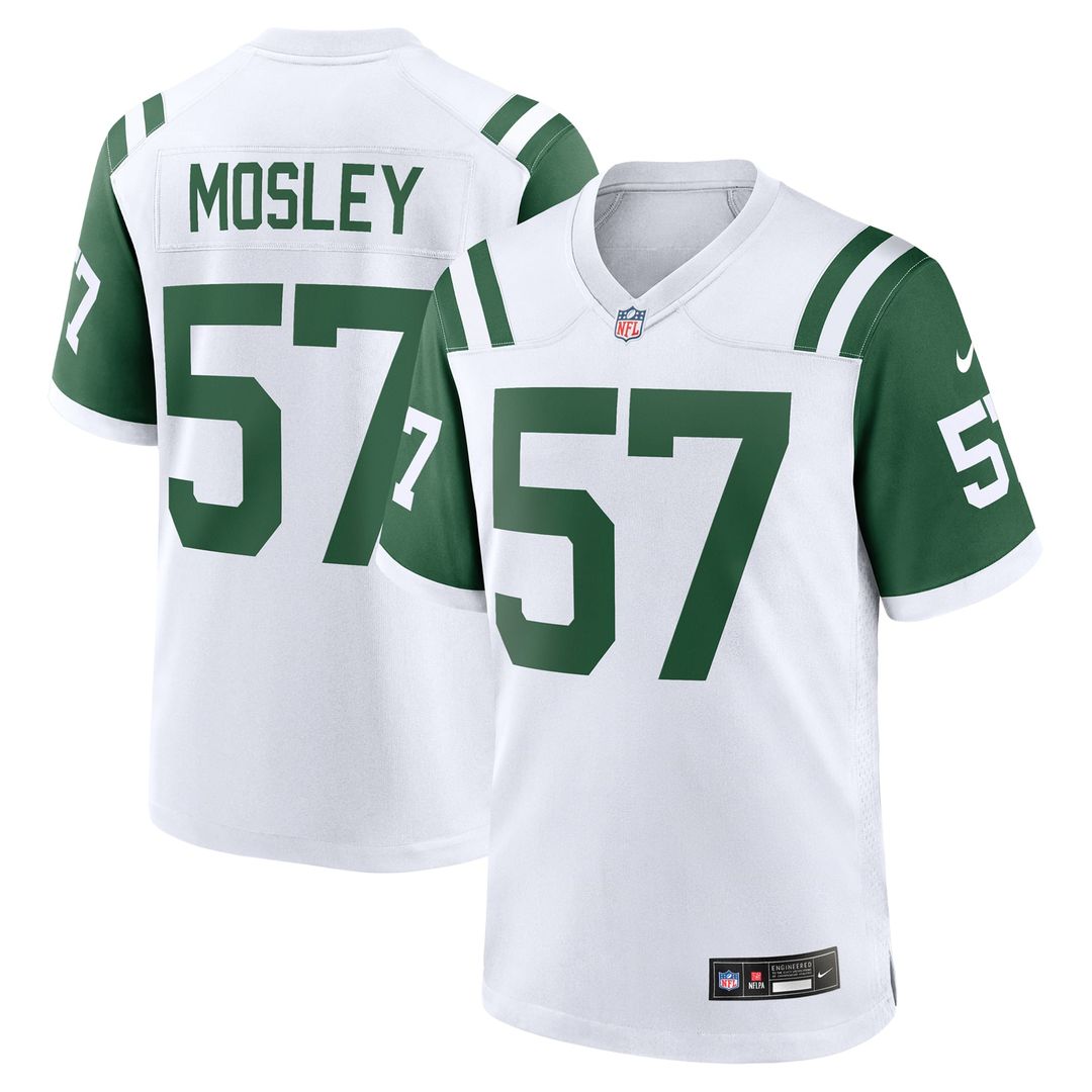 New York Jets C.J. Mosley Nike Legacy Green Game Jersey